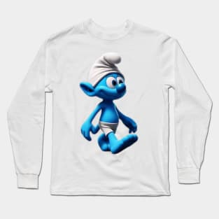 Smurf Cat Long Sleeve T-Shirt